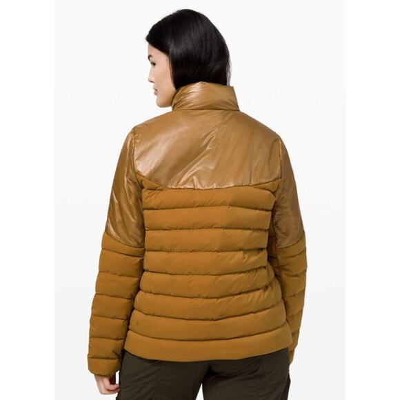*NWT, Lululemon, Women,  Navigation Stretch Down Jacket, Spiced Bronzed, Sz 8 - Picture 3 of 11